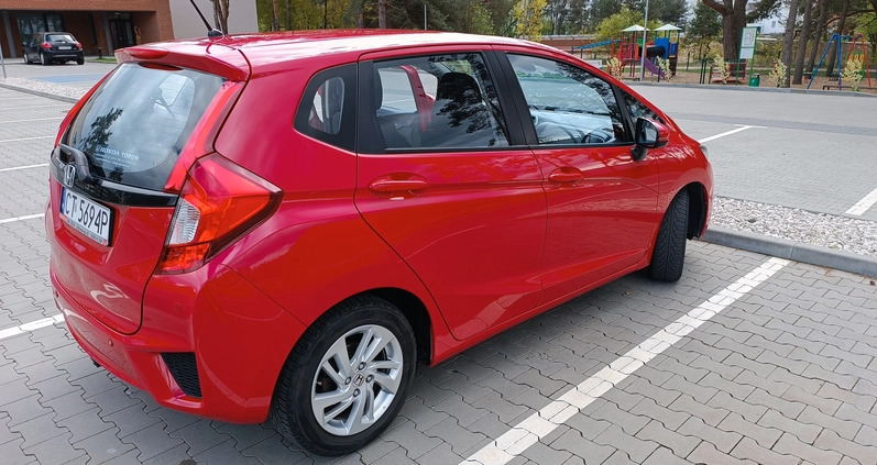 Honda Jazz cena 54500 przebieg: 72200, rok produkcji 2017 z Toruń małe 172